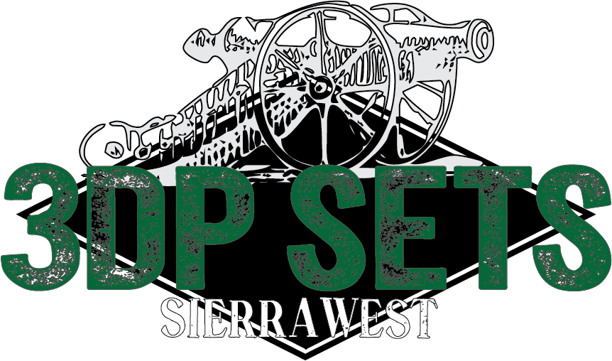 SierraWest Scale Models 3DP Sets